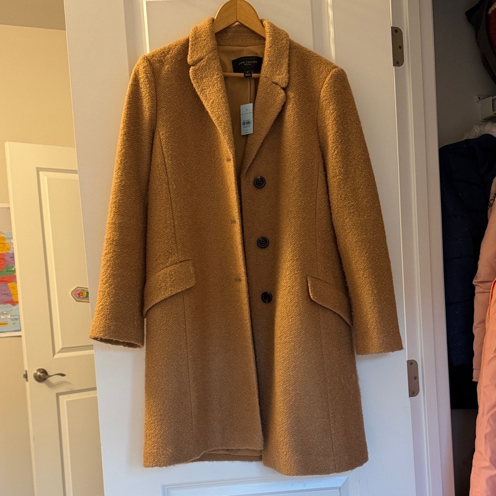 Ann Taylor Chesterfield Coat NWT - Picture 3 of 9